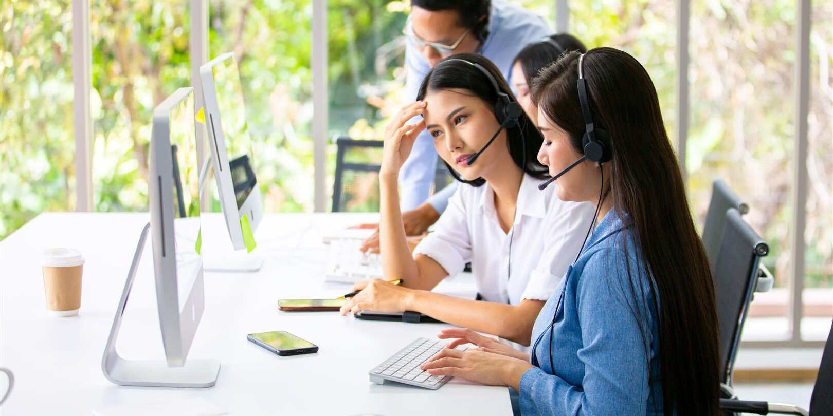 female customer services agent working at desk in 2025 02 03 09 30 45 utc