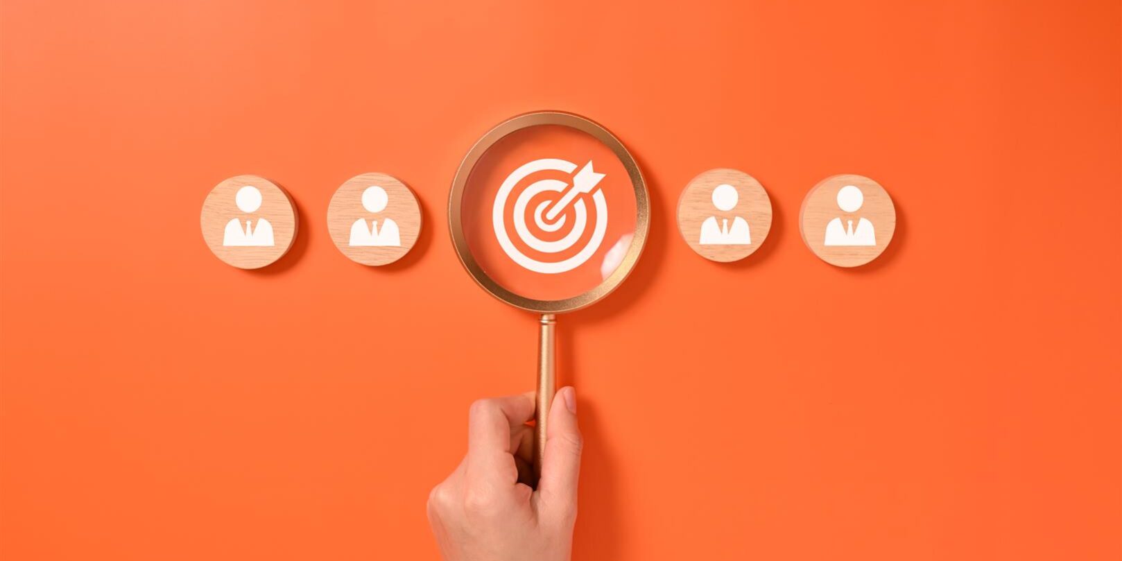 targeted hiring with magnifying glass and wooden i 2026 03 25 09 56 49 utc